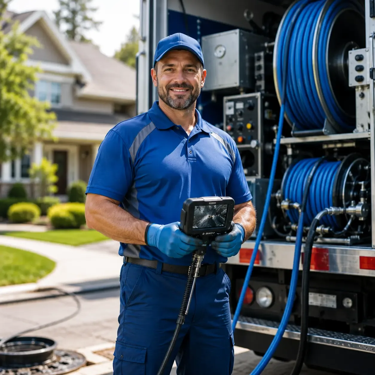 Local outdoor drain cleaning specialists in Bakersfield, VT